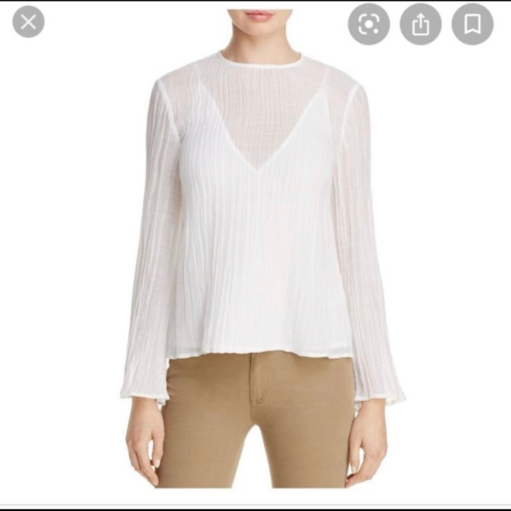 C/MEO Collective White long sleeve top